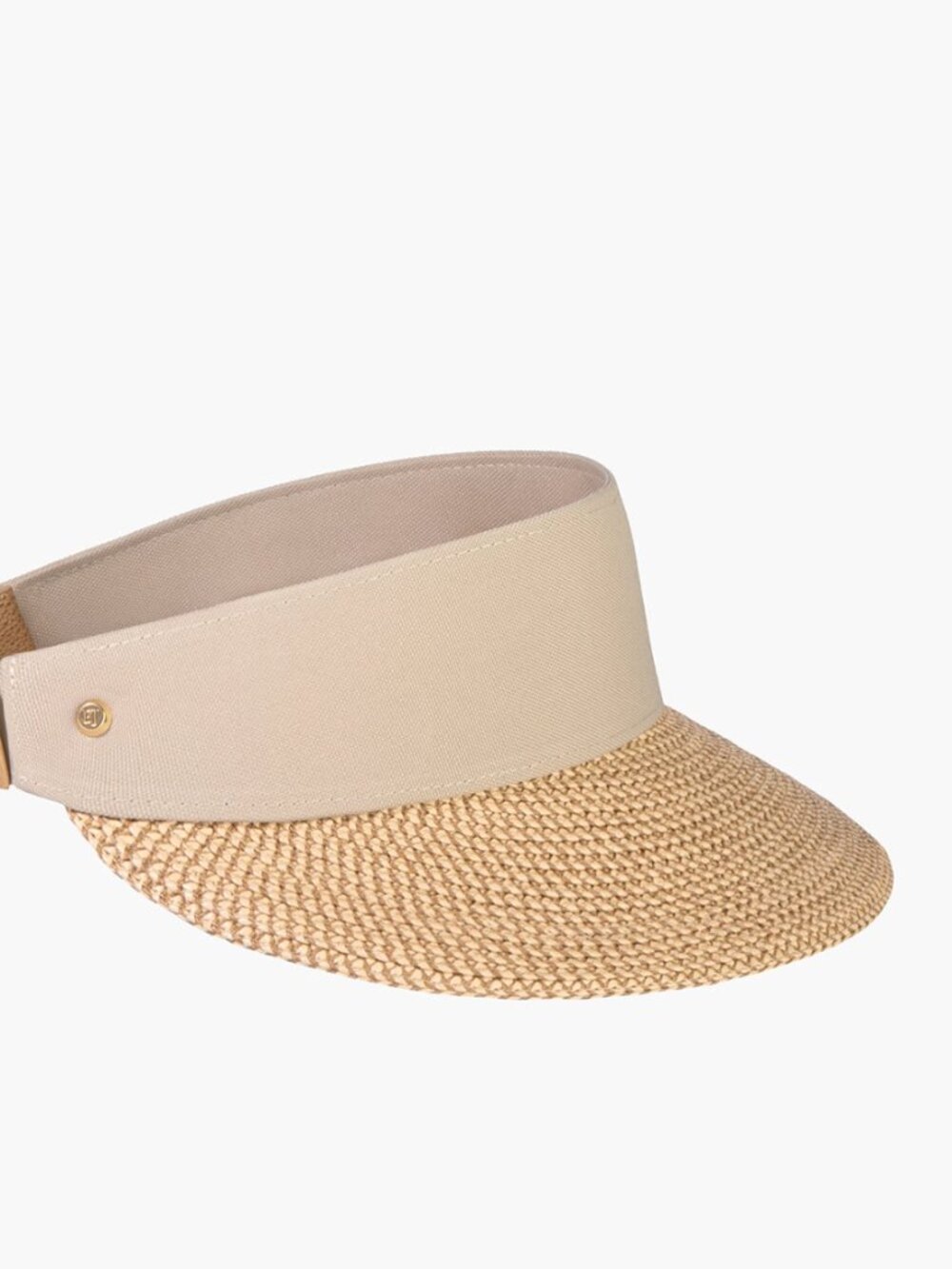 NWT Eric Javits Champ Visor in Original Peanut - Picture 4 of 6
